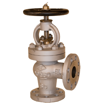 STEEL ANGLE VALVE JIS F7314