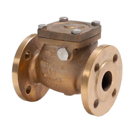 CHECK VALVE BRONZE FLANGED DIN PN 16