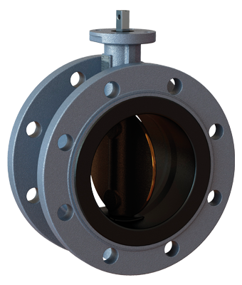 BUTTERFLY VALVE DOUBLE FLANGE DIN PN 16