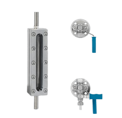 BOILER LEVEL INDICATOR GAUGE, REFLECTIVE