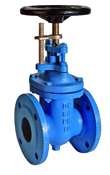 GATE VALVE CAST IRON WITH NON RISING STEM AND POSITION INDICATOR F4 DIN EN 1171 (DIN 3352 T2)