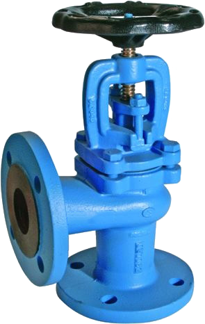 CAST IRON ANGLE VALVE DIN 3202 F32, PN 16