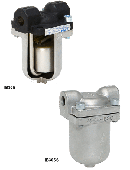 CONDENSATE TRAP WITH INVERTED PISTON ADCA IB30S / IB30SS