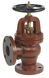 CAST IRON ANGLE VALVE JIS F7308 10K